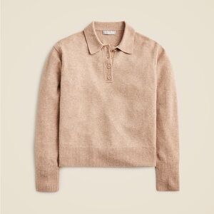 J. Crew long sleeve polo sweater